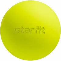 Мяч для миофасциального релиза Starfit RB-105 6 см, силикагель, ярко-зеленый УТ-00020246