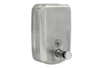 Дозатор для жидкого мыла Puff 8708 из нержавеющей стали, хром, 800 мл, с ключом 1402.138