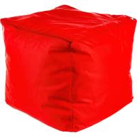 Пуфик DreamBag куб красный оксфорд 3901101
