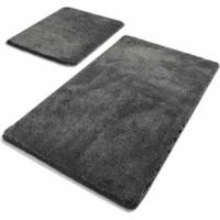 Комплект ковриков для ванной PRIMANOVA HAVAI серый, 50x80 см., и 40x50 см., акрил DR-63013