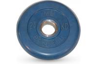 Обрезиненный диск Barbell d 51 мм, цветной, 2.5 кг 442