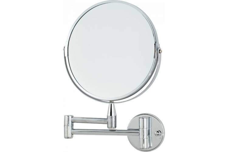 Косметическое зеркало SWENSA 20 см, настенное, хром L08-8"
