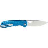 Нож Honey Badger Flipper D2 M с голубой рукоятью HB1058
