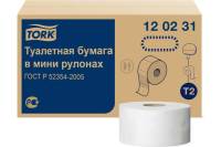 Туалетная бумага TORK Advanced 170 м 2-слойная белая 120231 126502 22151