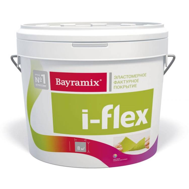 Эластичное покрытие BAYRAMIX i-Flex Fl001 14 кг BFL001-14