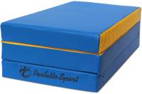 Складной мат Perfetto sport № 4, 100х150х10 см, сине/жёлтый СГ000000402