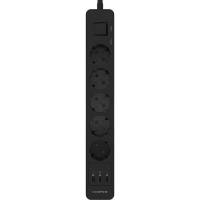 Удлинитель с USB зарядкой HARPER UCH-560 Black H00003013