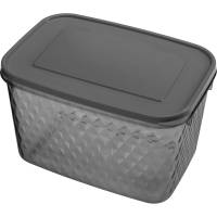 Контейнер для замораживания и хранения продуктов Phibo КРИСТАЛЛ 1,7 л, черный 433142013