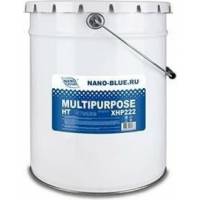 Высокотемпературная смазка NANO GREASE BLUE MULTIPURPOSE HT Grease XHP 222 синяя, 18 кг 4979/Ф