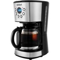 Кофеварка KITFORT мощность 900 вт емкость резервуара 1,5 л КТ-728