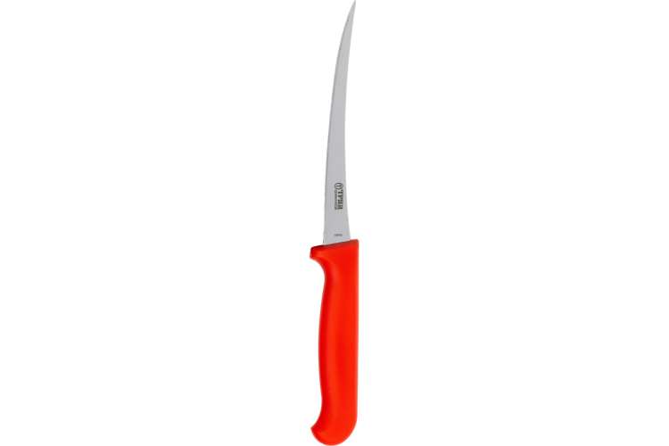 Нож для овощей Труд-Вача серия Элегант с красной ручкой специальная заточка С1369/155