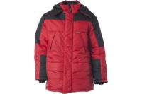 Куртка СПРУТ СИТИ, красный с черной отделкой, размер 48-50/96-100, рост 170-176, 116281