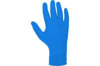 Нитриловые перчатки Jeta Safety JSN109 Light, размер L/9, 100 шт, синие JSN109/L/УПАК