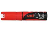 Художественный меловой маркер UNI Chalk PWE-8K, красный, до 8.0 мм 69939
