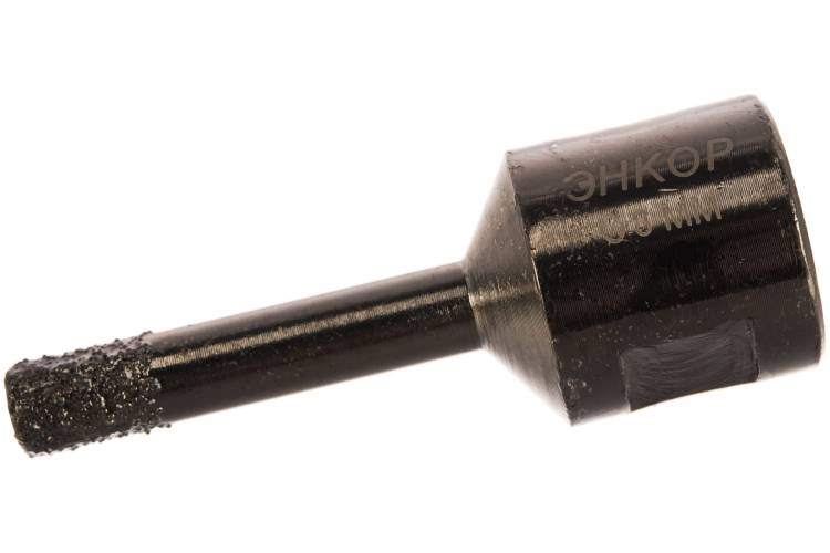 Коронка алмазная по керамограниту (8 мм; М14) для УШМ Энкор 48301