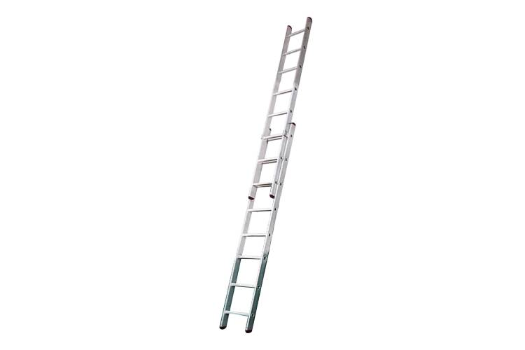 Алюминиевая двухсекционная лестница 2х8 Krause Corda 012081