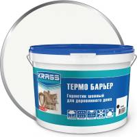 Акриловый герметик KRASS Термо Барьер для деревянного дома 7 кг, белый Лк-00013456