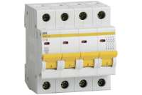 Автоматический выключатель IEK ВА47-29, 4Р, 10А, 4,5кА, х-ка С MVA20-4-010-C