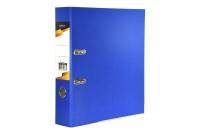 Папка-регистратор INFORMAT 75 мм, цвет синий, картон, металлическая окантовка, собранная OP9080B