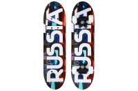 Подростковый скейтборд ONLITOP RUSSIA 62 х 16 см, колеса PVC 50 мм,пластиковая подвеска 4013656