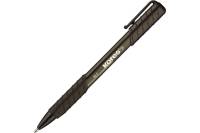 Автоматическая шариковая ручка Kores К6 треугольный корпус, манжетка, 0.5 мм, черный 369797