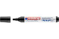 Каллиграфический маркер Edding клиновидный наконечник, 1-5 мм, черный E-1455#1