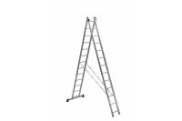 Двухсекционная универсальная алюминиевая лестница Алюмет H2 5213