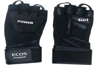 Атлетические мужские перчатки Ecos, черные, р. M SB-16-1057 005334
