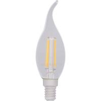 Филаментная лампа REXANT Свеча на ветру CN37 7.5 Вт 4000K E14 диммируемая 604-106