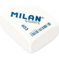 Каучуковый ластик Milan GIGANTE 6,8х5,1х2,8 белый 973198