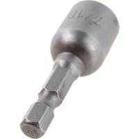 Головка-вставка магнитная 6-гранная (7/16"; 45 мм; 1/4") для шуруповерта ЭВРИКА ER-90506