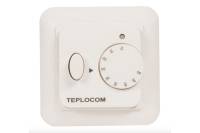 Встраиваемый термостат Teplocom TSF-220 16A для электрического тёплого пола Бастион 919