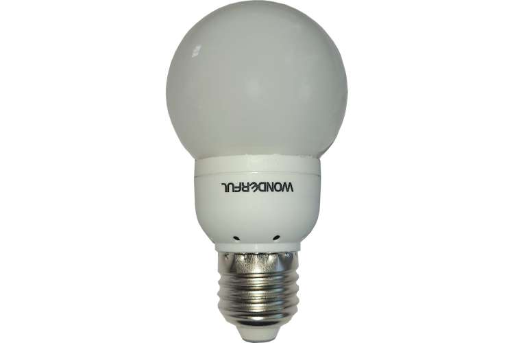 Энергосберегающая лампа Wonderful WDFG-1 7W/E27/4100 900413