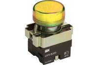 Индикатор IEK LAY5-BU65, желтого цвета, d22мм BLS50-BU-K05