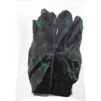 Мотоциклетные перчатки СИМАЛЕНД с защитными вставками, пара, размер XL, черный/зеленый 5265037