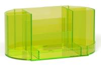 Настольная пластиковая подставка ErichKrause Victoria Neon желтый 52879