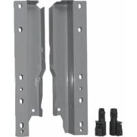 Крепление для задней стенки WURTH Slidebox H199 для двойного рейлинга, серый, комплект 2 шт. 0684318119961  1