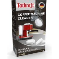 Таблетки для кофемашины от кофейных масел Tatkraft с активным кислородом, 20 шт 13803