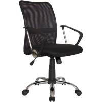 Кресло Riva Chair RCH 8075 чёрная ткань/чёрная сетка DW-01 УЧ-00000055