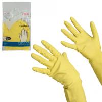 Хозяйственные перчатки VILEDA размер XL, желтые, 102588 602150