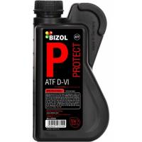 НС-синтетическое трансмиссионное масло для АКПП Bizol  Protect ATF D-VI, 1 л 27310
