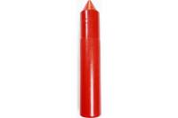 Разметочный восковой мелок-карандаш, красный, уп-10 шт 19173859